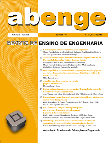 					Visualizar v. 35 n. 1 (2016): REVISTA DE ENSINO DE ENGENHARIA
				